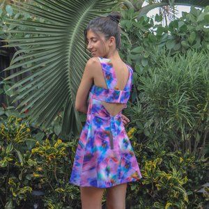 NWT! Felicity & Coco Bouquet Print McCall Dress